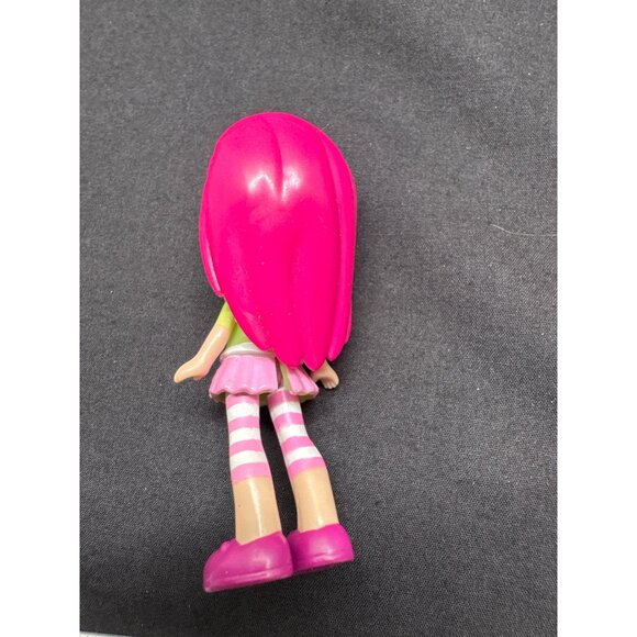 Strawberry Shortcake & Friends Mini Dolls 2008 TCFC Hasbro Green & Pink Outfits - Picture 9 of 11